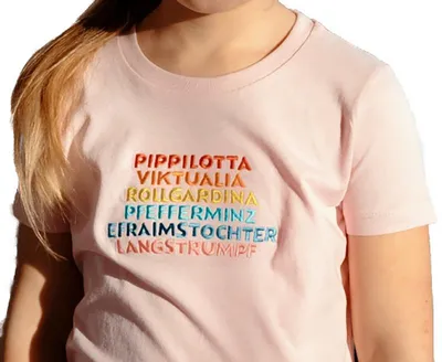 Produktbild von BAVARIAN CAPS Kids T-Shirt  Pippilotta Viktualia pink 9-11 (134-148)