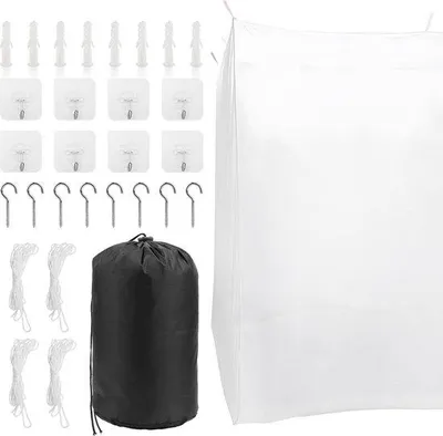 Obrázok produktu pre Vonkajšia sieť proti komárom so štvorcovými okami – ochrana proti hmyzu – sieťovina – 210 x 220 x 200 cm