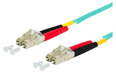 Produktbild von METZ CONNECT OpDAT Patchkabel, LC-D/LC-D OM3, 1 m