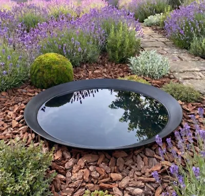 Produktbild von Ella Doris Garten-Wasserschale, Schwarz, Ø 80 cm