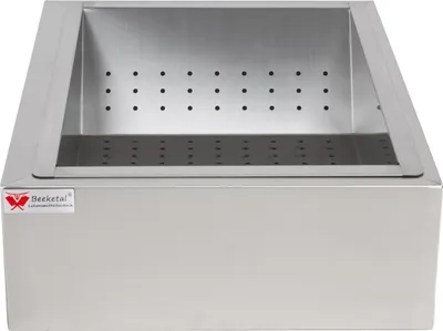 Produktbild von Beeketal Pommes Abtropfschale Frittierseiher Pommessieb, Variante:BPAS-1
