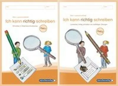 Produktbild von Mein Lupenschreibheft 1 und 2 - Ich kann richtig schreiben -
