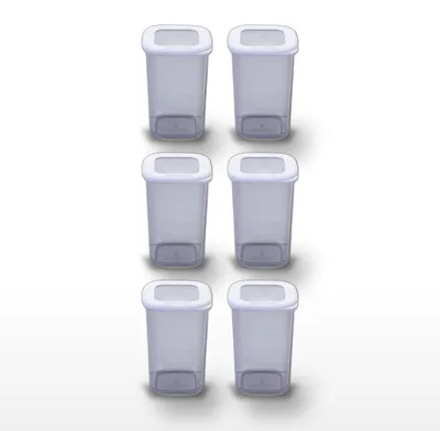 Image de Lot de 6 boîtes hermétiques 1,1 L avec 6 ustensiles de cuisine Fackelmann Storage