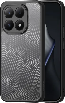 Produktbild von Xiaomi 15T Hülle - Dux Ducis Aimo Series - Transparent TPU Back Cover - Schwarz