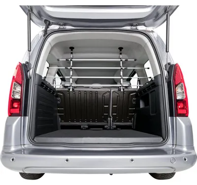 Produktbild von TRIXIE verstellbares Autogitter aus Aluminium - Breite: 105–172 cm Höhe: 46–60 cm