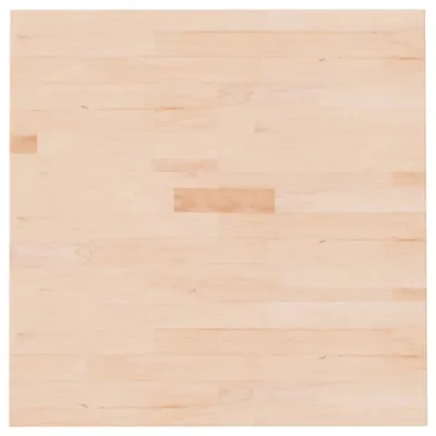 Immagine prodotto di Piano Tavolo Quadrato 70x70x1,5cm Massello Rovere Non Trattato