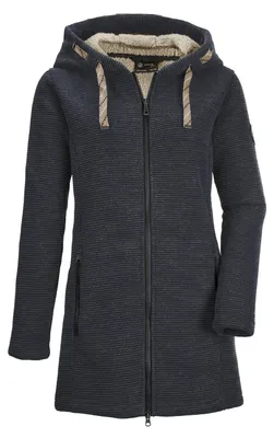 G.I.G.A. DX Damen Gw 54 Wmn Kntflc Prk Casual Strickfleeceparka/Fleecejacke mit großer Kapuze