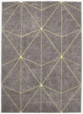 Immagine prodotto di Tappeto geometrico grigio 133x190