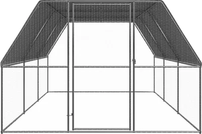 Obrázok produktu pre vidaXL Vonkajšia klietka pre kurčatá 3x6x2 m Pozinkovaná oceľ