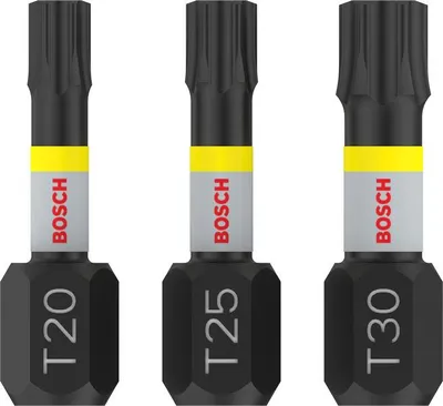 Produktbild von PRO T Impact Bit Set, 25 mm, 3-tlg