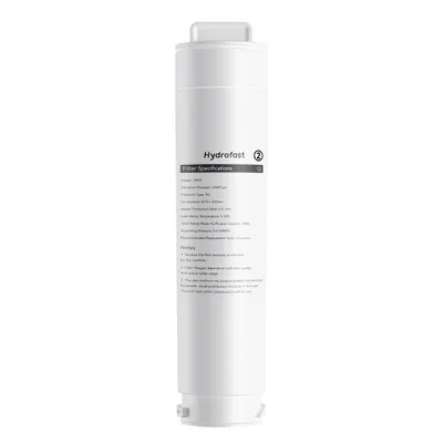 Image de Cartouche de filtration par osmose inverse Hydrofast HF02 pour W100, filtration à 0,0001 μm, membrane d'osmose inverse DuPont, durée de vie de 12 mois