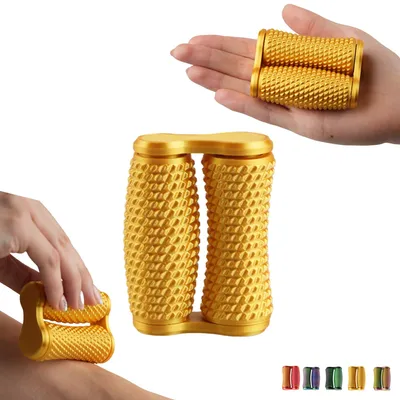 Zdjęcie produktu dla Rolka fidget do ręki - kieszonkowy gadżet z druku 3D PLA, prezent – Złoty
