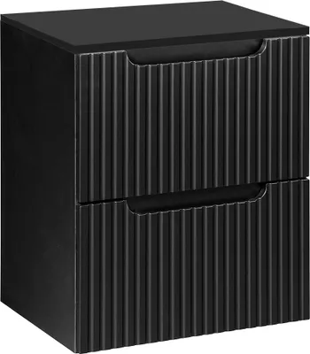 Produktbild von Waschtisch-Unterschrank 50cm, in schwarz, NEWPORT-56-BLACK
