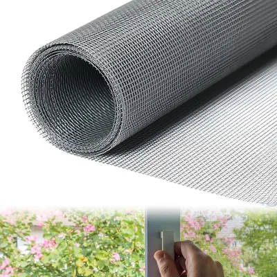Imagen del producto de Malla anti-insectos para ventanas, resistente a los rayos UV, de 500 x 120 cm, color , ideal para salones y balcones