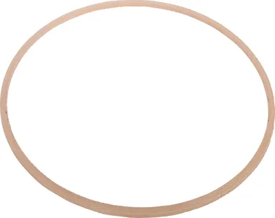 Produktbild von Gymnastikreifen aus Holz, Hula Hoop, Trainingsreifen, Turnreifen, 60 cm