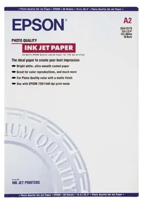 Imagen del producto de Papel fotográfico Epson C13S041079 - Formato DIN A2 - 420 mm x 594 mm - Paquete de 30 hojas