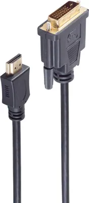 Produktbild von shiverpeaks ®-BASIC-S--HDMI Stecker auf DVI-D (24+1) Stecker, vergoldete Kontakte, 7,5m (BS77487)