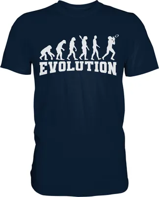 Produktbild von American Football Evolution T-Shirt – Navy / M