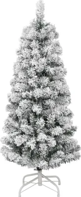 Produktbild von vidaXL Künstlicher Weihnachtsbaum Klappbar Beschneit 150 cm