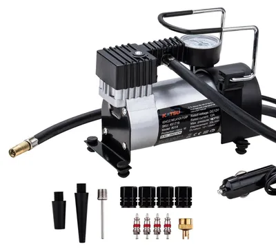 Immagine prodotto di Pompa per pneumatici per auto, compressore d'aria, 12 V