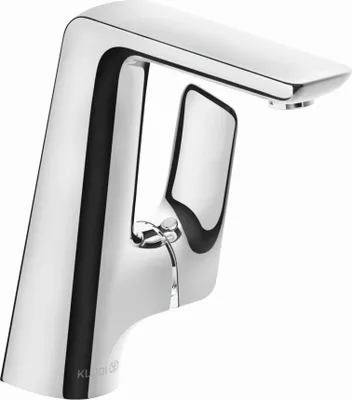 Produktbild von Kludi Waschtisch-Einhandmischer AMEO DN 15, seitliche Bedienung Ablaufgarnitur G 1 1/4" chrom