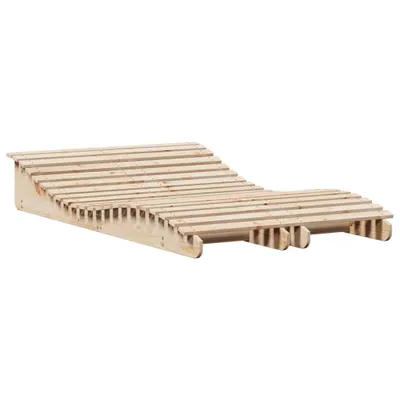 Immagine prodotto di Lettini prendisole 2 pezzi 205x60x31,5 cm in legno di pino massiccio