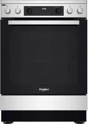 Zdjęcie produktu dla Whirlpool Kuchenka - WS68V8CCXT, Kuchenka wolnostojąca, Stal nierdzewna, Obrotowy, Dotyk, Stal nierdzewna, Przednie, 1 m