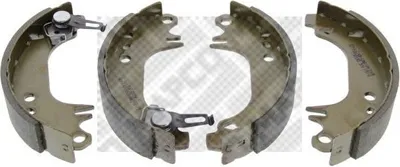 Produktbild von MAPCO Bremsbackensatz Trommelbremse Hinten passend für PEUGEOT 106 II Schrägheck (1A, 1C) 180mm 8318
