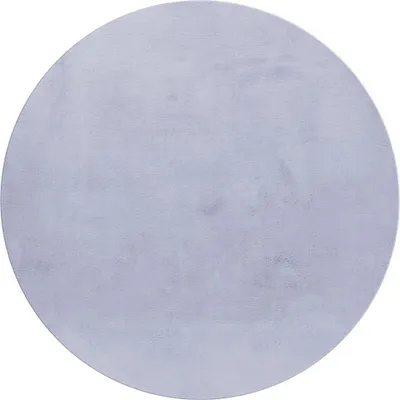 Produktbild von 120x120 (Durchmesser) Kreis Teppich Pouffy 5100 Silver rund