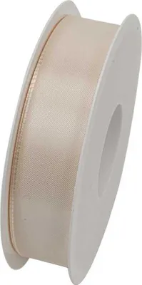 Produktbild von Goldina® 8445250210050 Basic Taftband - 25 mm x 50 m, creme