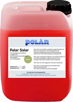 Produktbild von Polar Solar Glykol Fertiggemisch 5 Liter