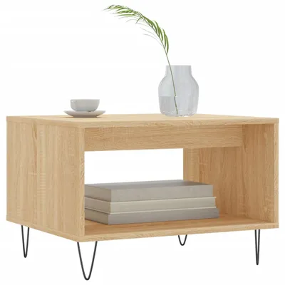 Produktbild von "Winterschlussverkauf "Couchtisch - CLORIS - Wohnzimmertisch - Robust und langlebig - Sonoma-Eiche 60x50x40 cm Holzwerkstoff - DEMöbel4861891
