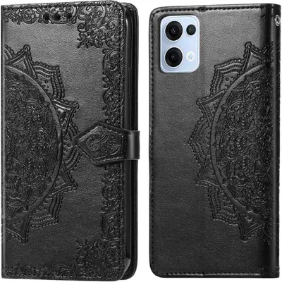 Immagine prodotto di Custodia a libro imoshion Mandala Oppo Reno 13 - Nero