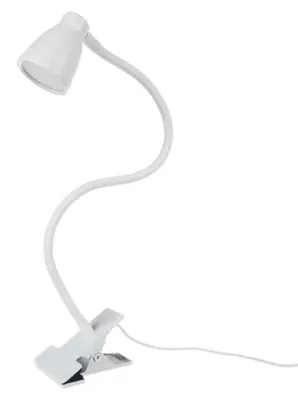 Image de Lampe de bureau à clip - blanc Izoxis 19455