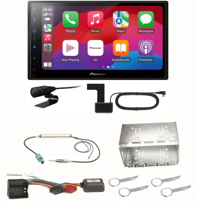 Produktbild von Pioneer SPH-DA77DAB CarPlay Android Auto DAB+ Einbauset für Fox Polo 9N3