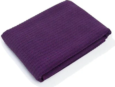 Produktbild von Famanu Fitnesshandtuch antislip mit Silikonpunkten - 183 cm x 63 cm - lila