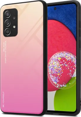 Produktbild von Cadorabo Hülle für Samsung Galaxy A52 (4G / 5G) / A52s Schutz Hülle in Schwarz Handyhülle TPU Etui Cover Case Tempered