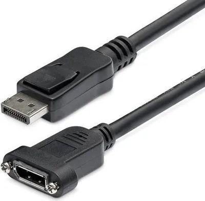 Obrázek produktu pro StarTech.com DPPNLFM3, 0,91 m, DisplayPort, DisplayPort, Samec, Samice, 3840 x 2400 px