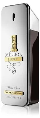 Produktbild von Rabanne 1 Million Lucky, Männer, 100 ml, Spray, ALCOHOL DENAT. PARFUM (FRAGRANCE) AQUA (WATER) BENZYL SALICYLATE ETHYLHEXYL METHOXYCINNAMATE..., 1 Stück(e)