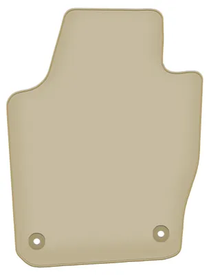 Image de Tapis conducteur moquette PREMIUM beige compatible avec Seat Ibiza IV 6J (2008-2017, berline à hayon, ST, break) – avec fixations – sur‑mesure