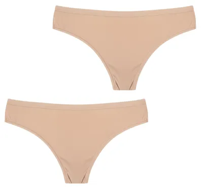 Produktbild von Q-EN 2er-Pack Micromodal-Bikini-Slips für Damen Q107