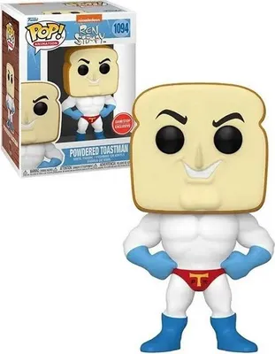 Obrázok produktu pre Funko POP! Animation Ren and Stimpy Powdered Toastman 1094