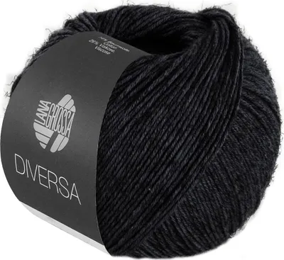 Produktbild von Lana Grossa - Diversa 0029 schwarz