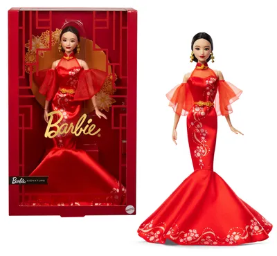 Produktbild von Barbie Signature Lunar New Year mit Qipao und goldenen Accessories