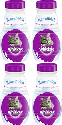 Produktbild von WHISKAS® Katzenmilch 4 x 200ml