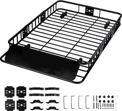 Produktbild von Universal Transporter, 163x99cm - Tragfähigkeit 90kg - Universelles SUV-Lastenaufnahmesystem mit Verlängerungsschubstangen