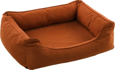 Produktbild von Flamingo Hundebett Ziva rechteckig terrakotta, Maße: 80 x 67 x 22 cm