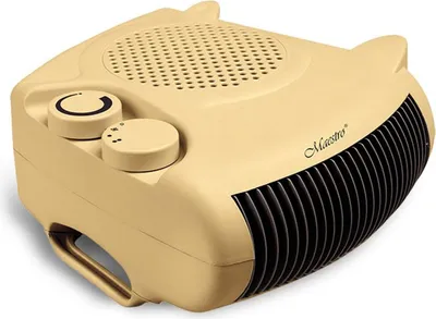 Obrázek produktu pro Elektrický ohřívač s ventilátorem 2000W Tři provozní režimy teplý a studený ventilátor horizontální vertikální béžový