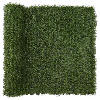 Productafbeelding van vidaXL Kunststof omheining, lichtgroen, 1 x 6 meter, PVC en staal