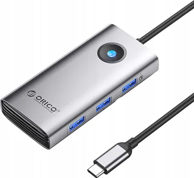 Zdjęcie produktu dla Hub Orico Stacja Dokująca Usb-C Pd 100W 3X Usb-A 3.0 Usb-C 2.0 Hdmi 4K 30Hz